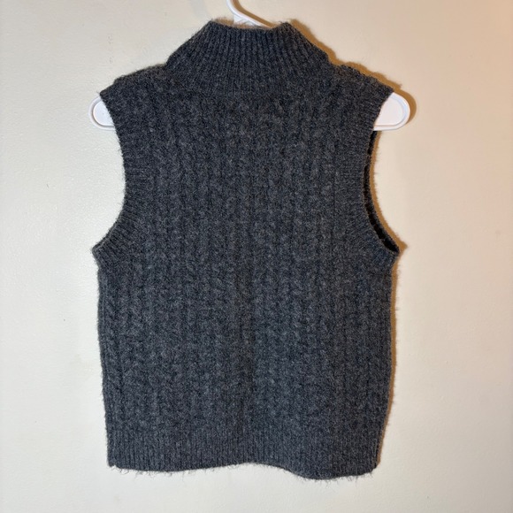Evereve Avery Cable Tank‎ in Charcoal Size Small - Picture 2 of 6